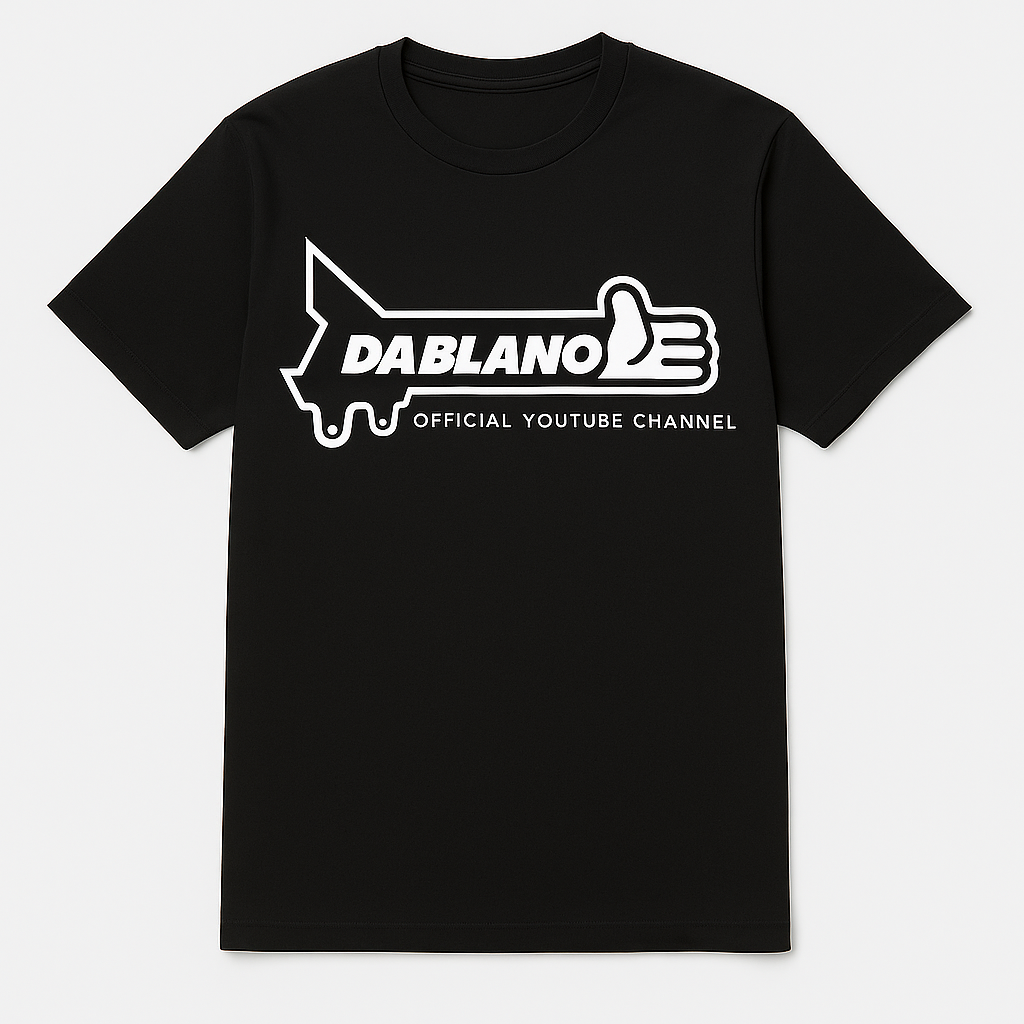Dablano tshirt (zwart)