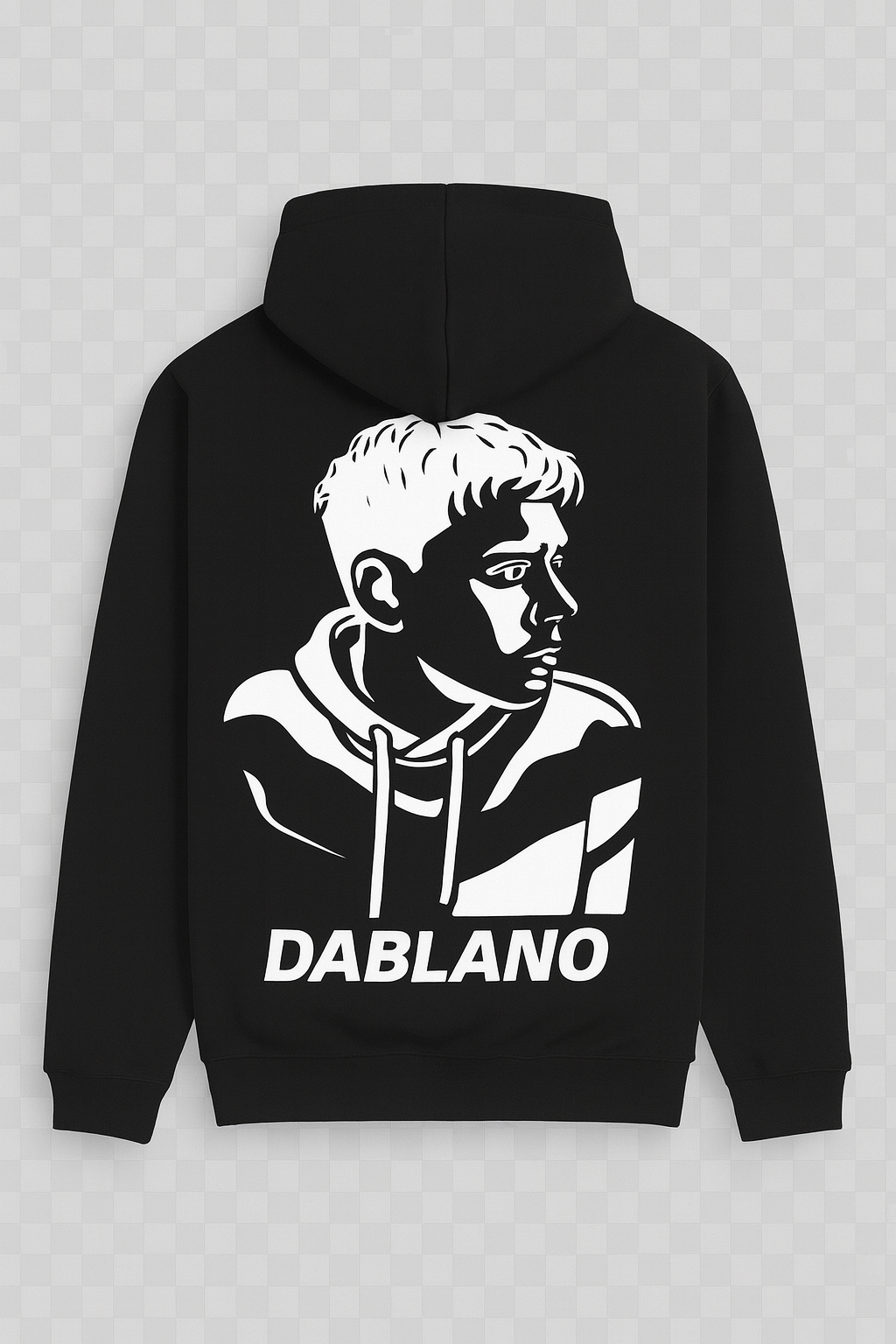 Dablano Hoodie (zwart) with face