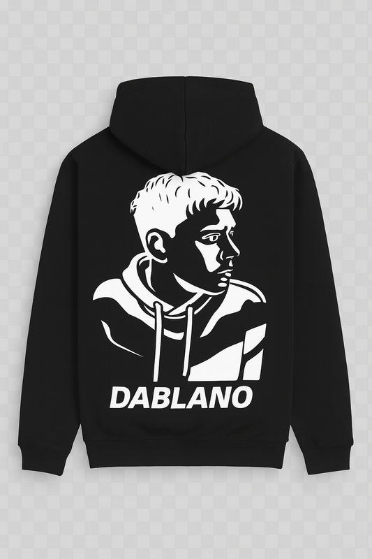 Dablano Hoodie (zwart) with face
